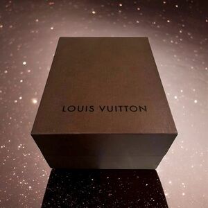 💕Louis Vuitton Brown Gift Box w/ 'LOUIS VUITTON' Logo • Large: 10.5 x 17 x 7”